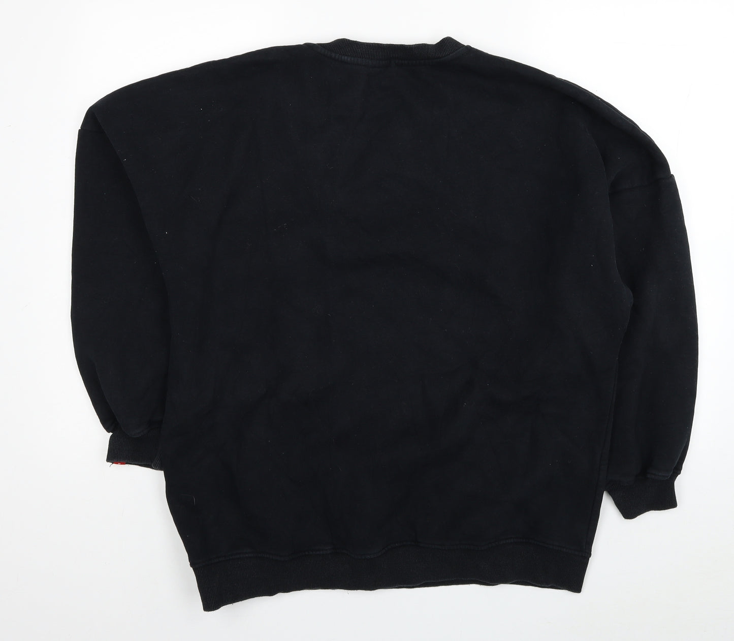 Blakely Womens Black Cotton Pullover Sweatshirt Size S Pullover