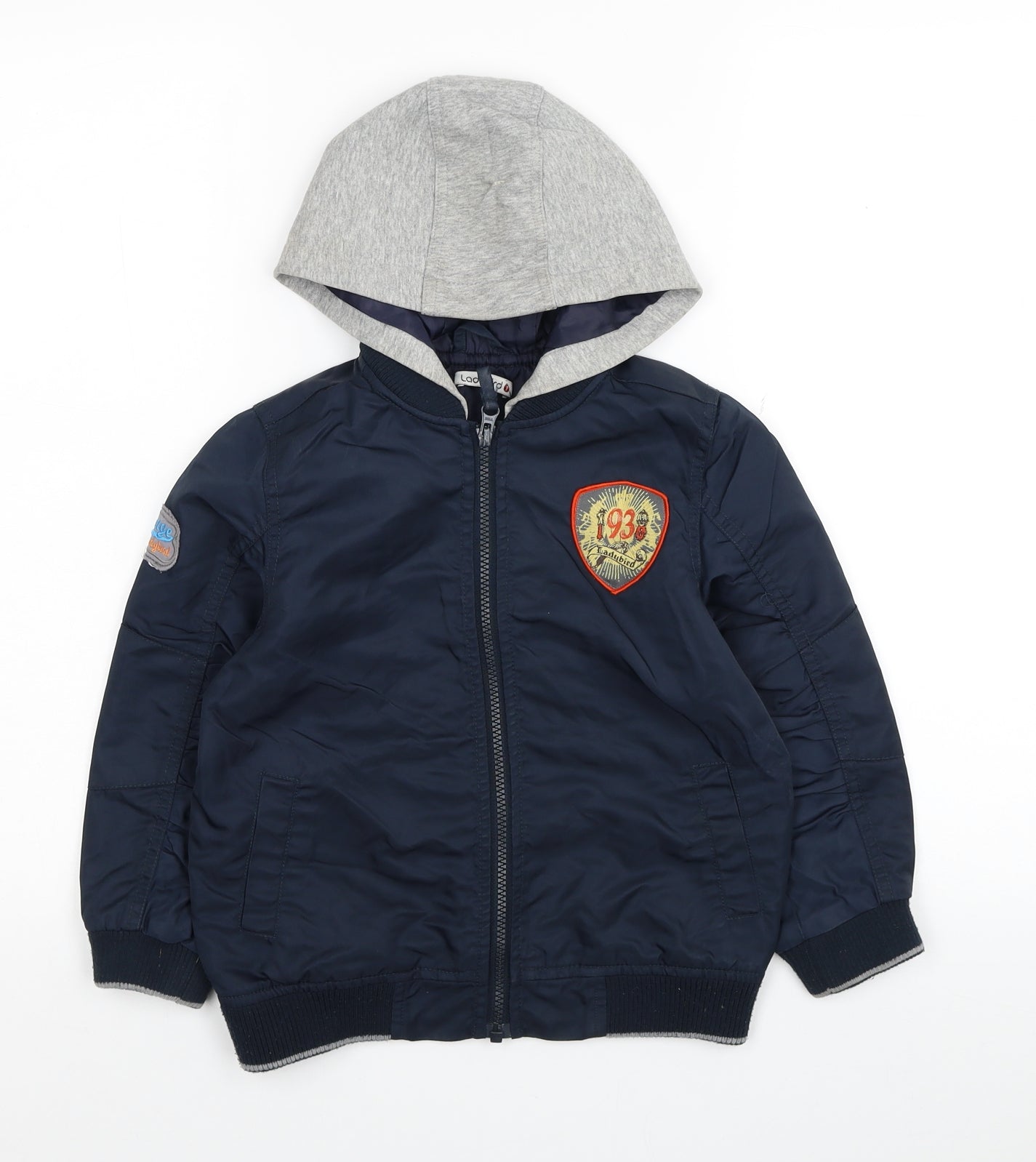 Ladybird Boys Blue Jacket Coat Size 4-5 Years Zip