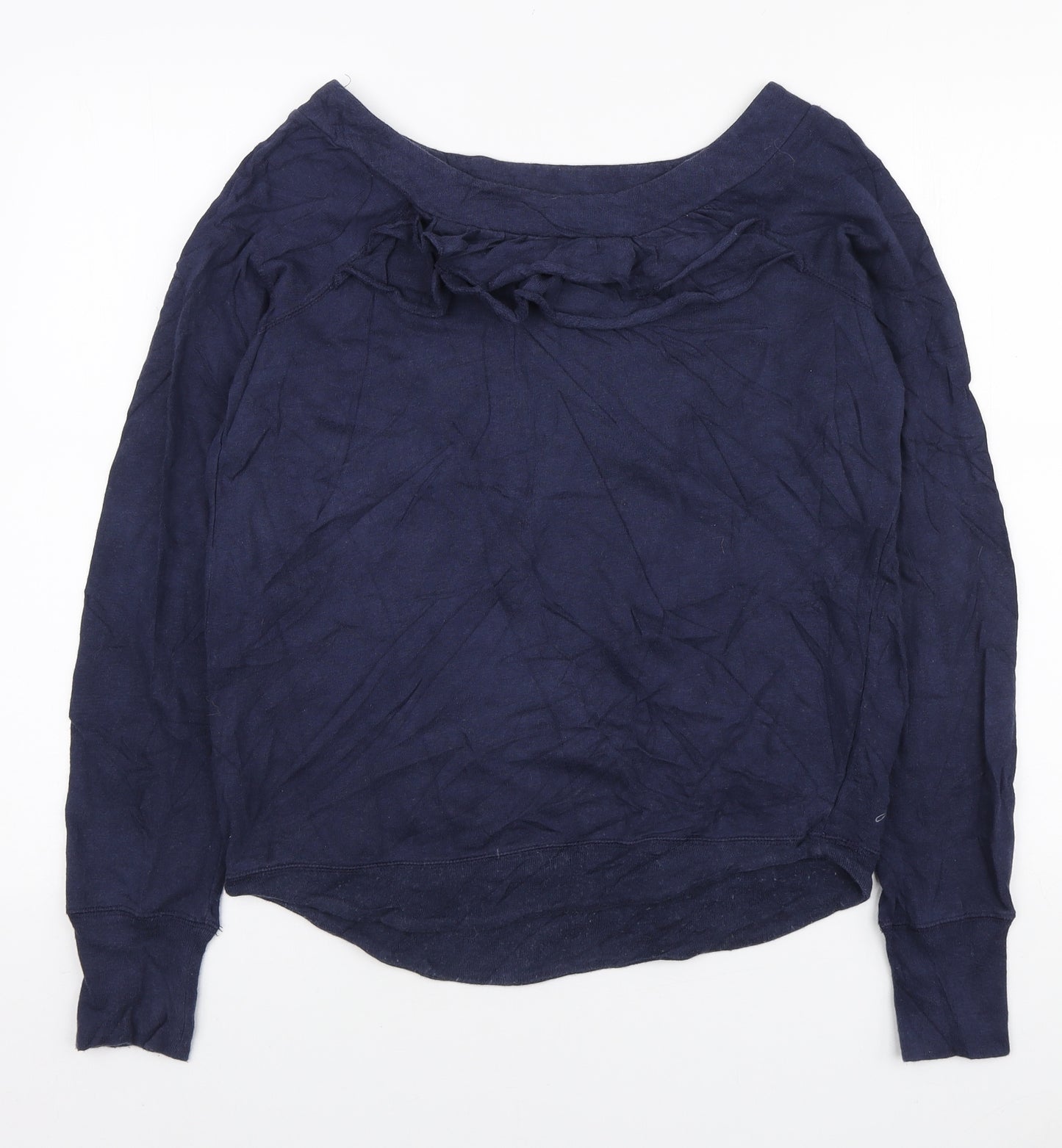 Jules Womens Blue Cotton Pullover Sweatshirt Size 10 Pullover