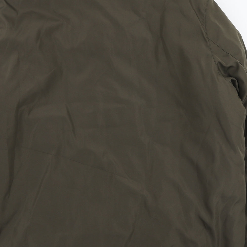 Premier Man Mens Green Quilted Jacket Size 2XL Zip