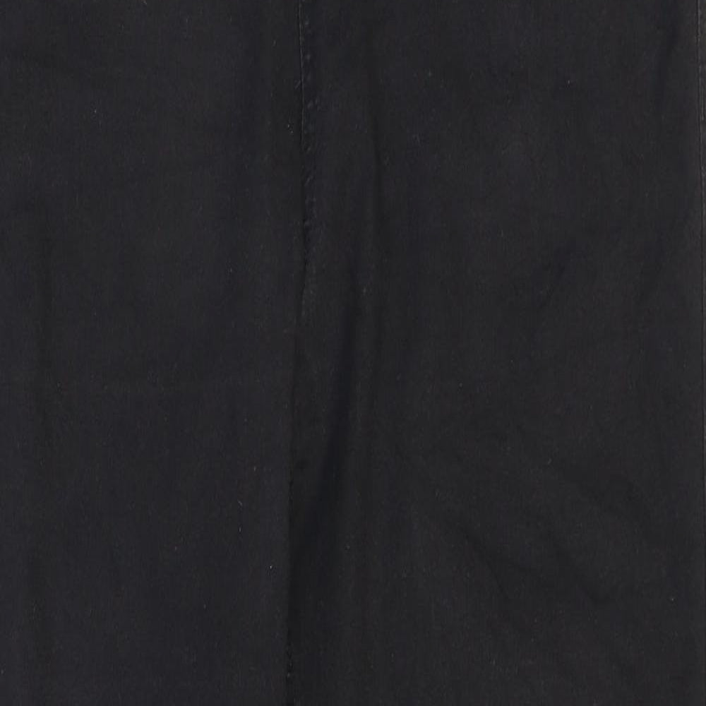 Marks and Spencer Womens Black Cotton Jegging Jeans Size 14 L27 in Regular