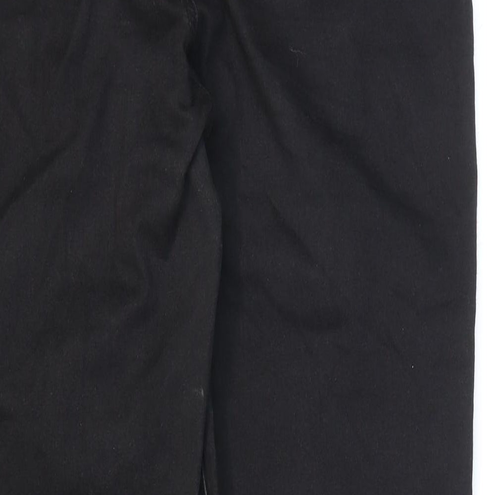 Marks and Spencer Womens Black Cotton Jegging Jeans Size 14 L27 in Regular