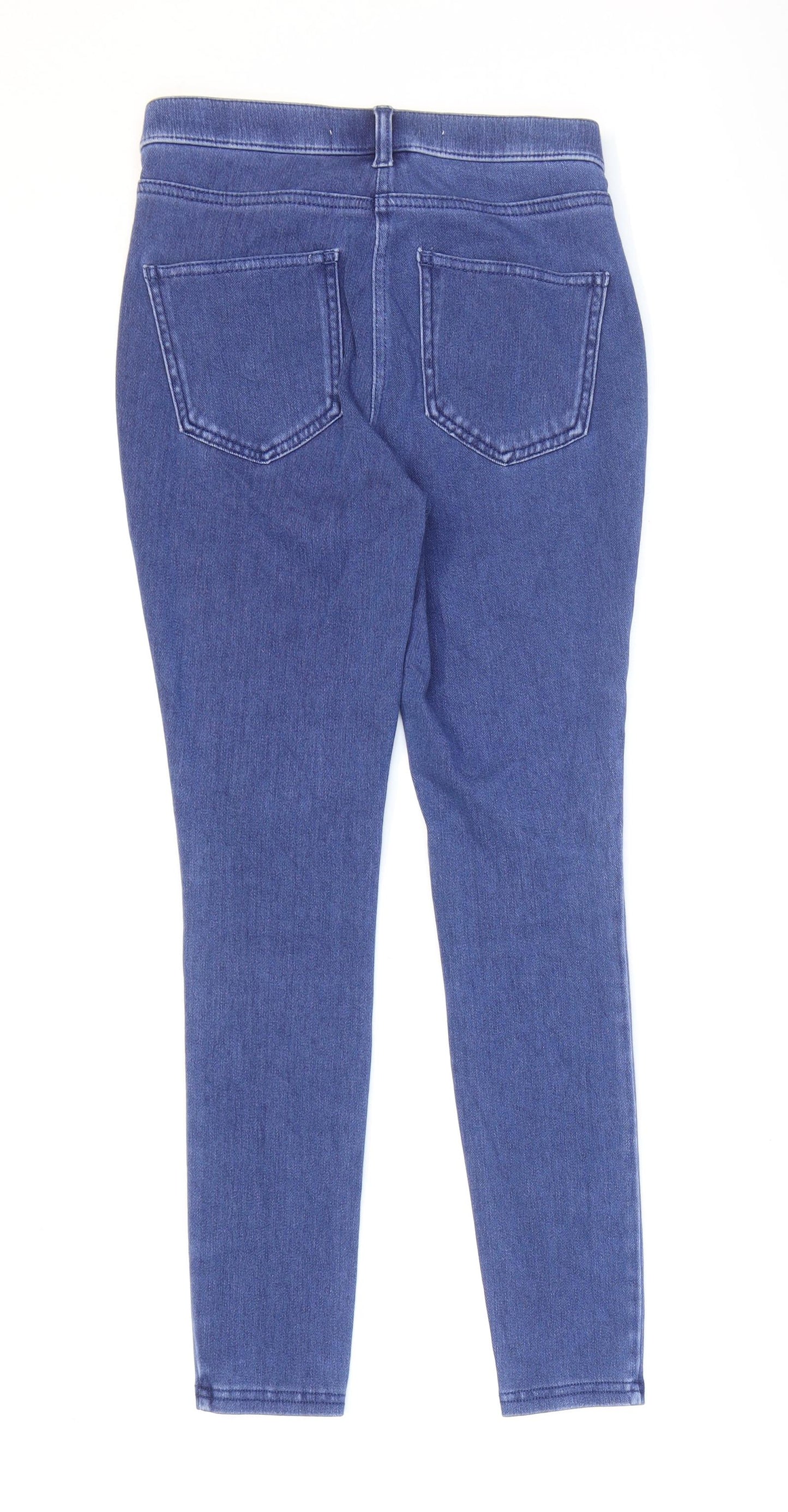 NEXT Womens Blue Cotton Jegging Jeans Size 6 L25 in Regular