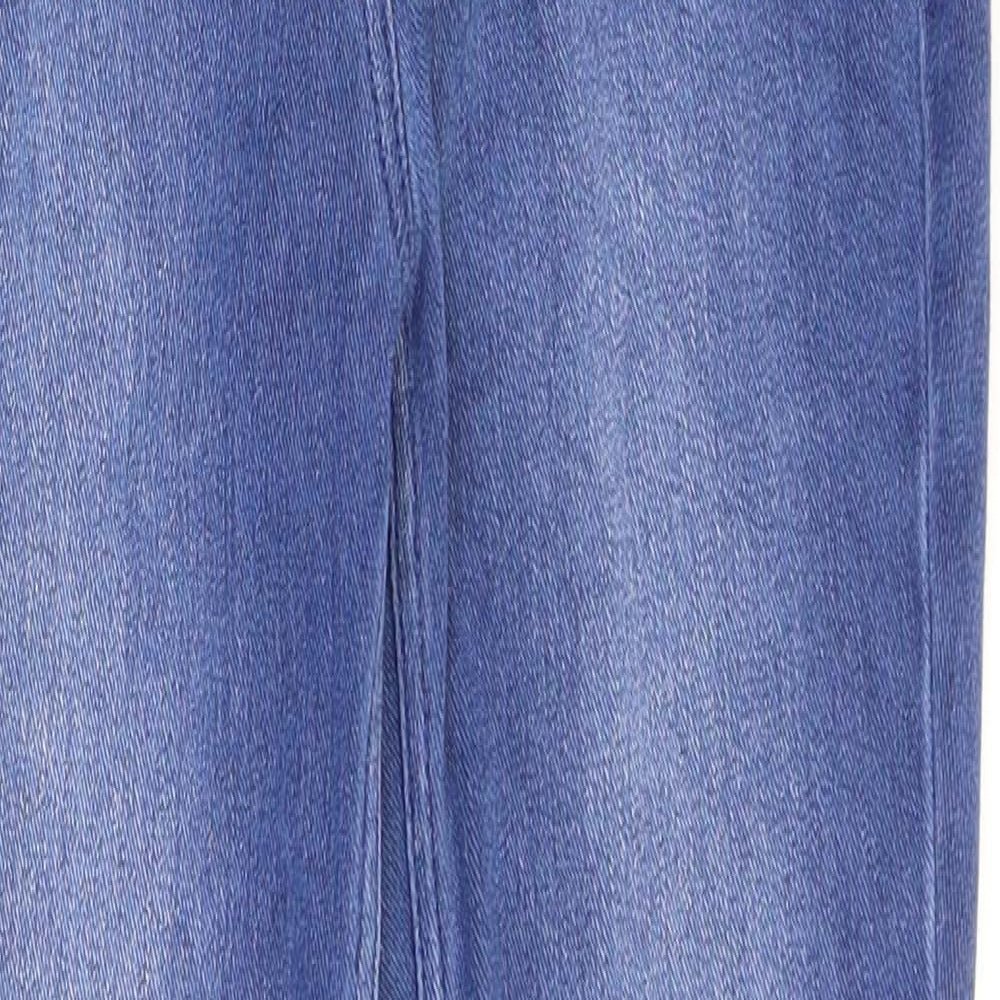 NEXT Womens Blue Cotton Jegging Jeans Size 6 L25 in Regular