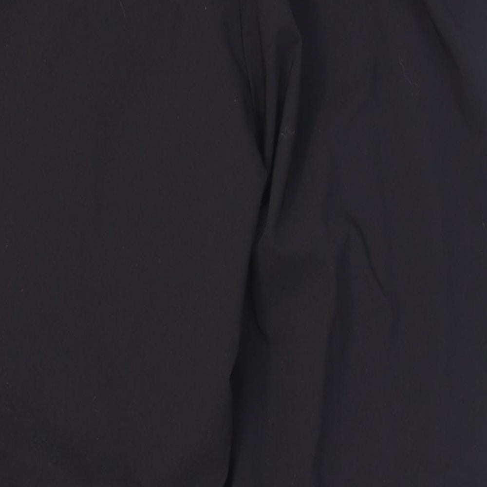 Heattech Mens Black Polyester Rain Trousers Trousers Size 28 in L27 in Regular Zip