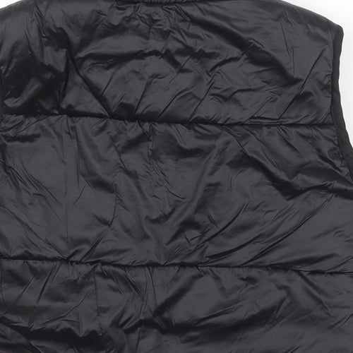 SheIn Girls Black Gilet Coat Size 10 Years Zip