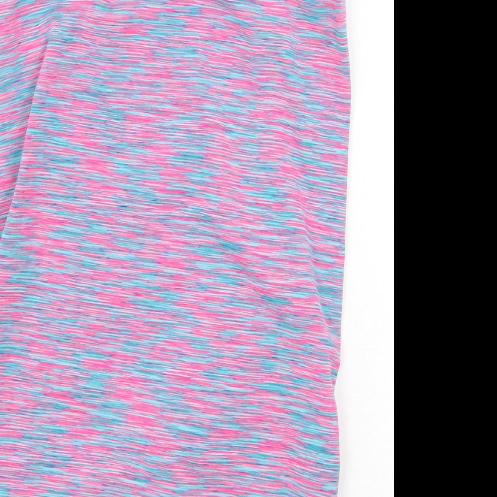 Atmosphere Womens Multicoloured Polyester Basic Tank Size 10 Scoop Neck Pullover