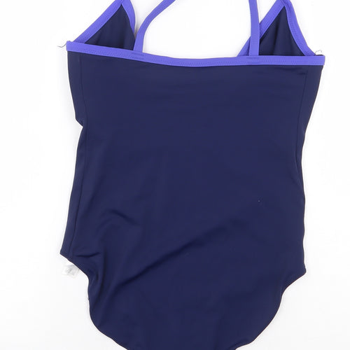 BHS Womens Blue Nylon One Piece Size 16 - Wired