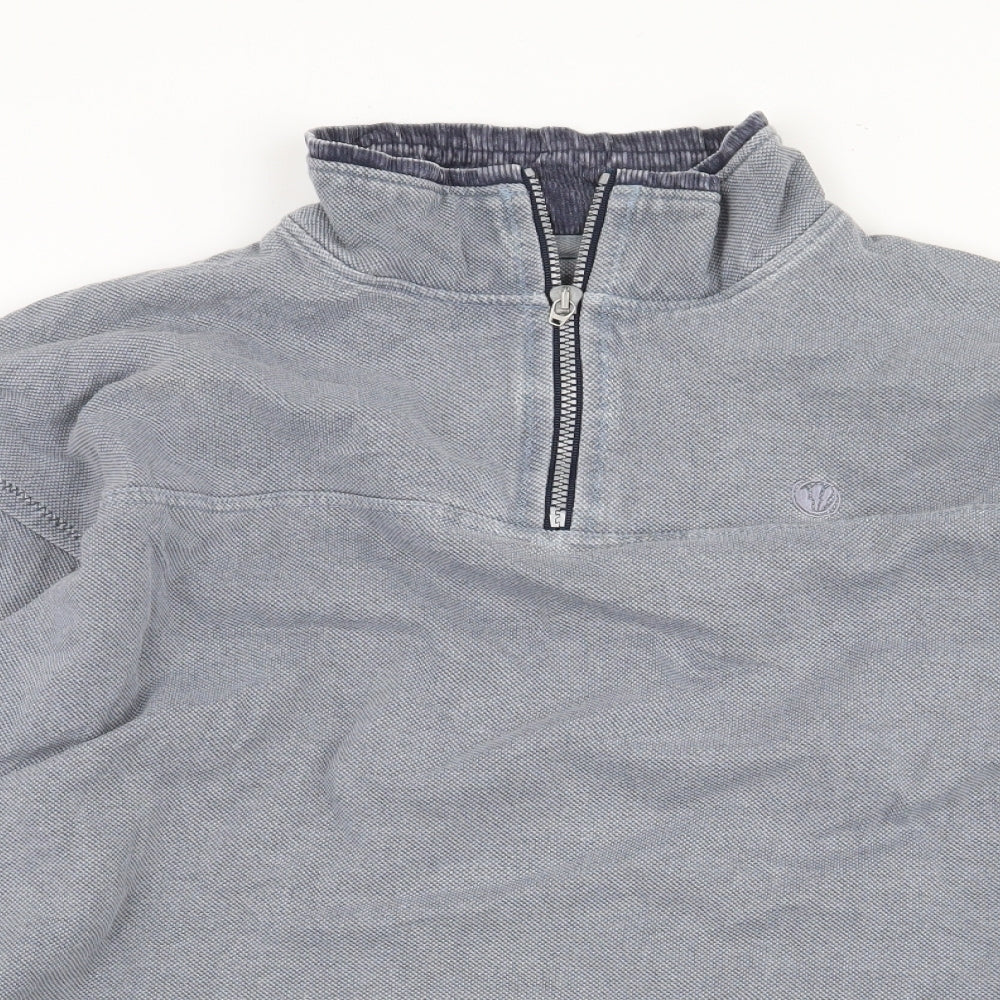 Fat Face Mens Grey Cotton Pullover Sweatshirt Size M