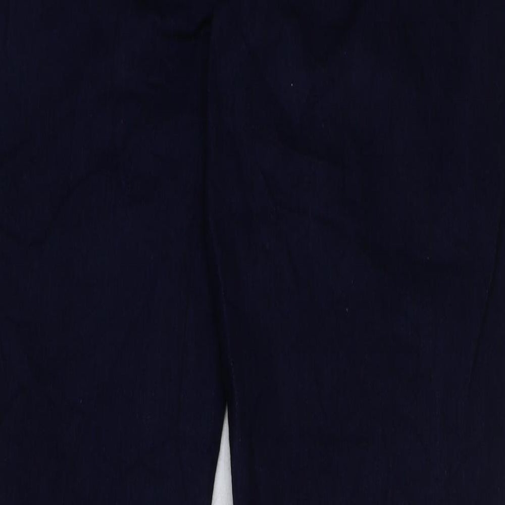 Marks and Spencer Womens Blue Cotton Skinny Jeans Size 18 L31 in Regular Button