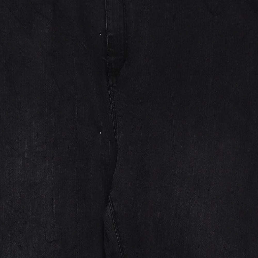 Chlo� Womens Black Cotton Skinny Jeans Size 26 L27 in Regular Button