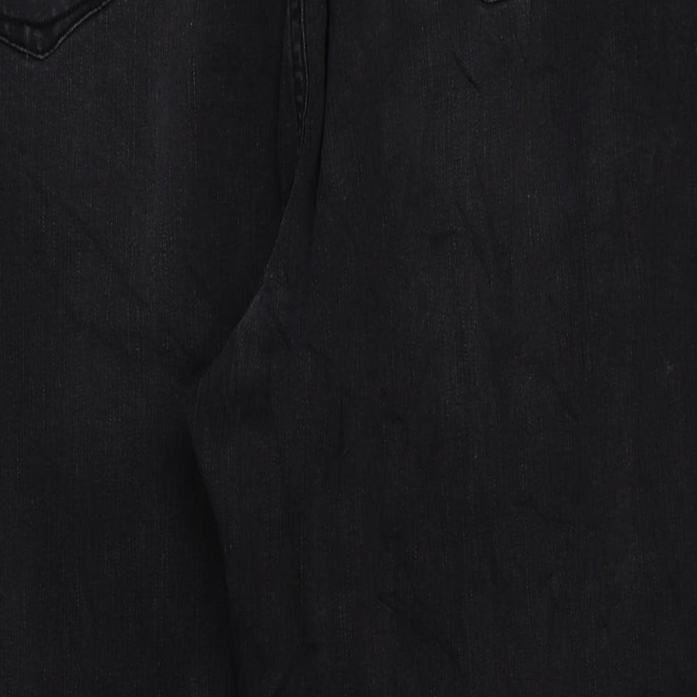 Chlo� Womens Black Cotton Skinny Jeans Size 26 L27 in Regular Button
