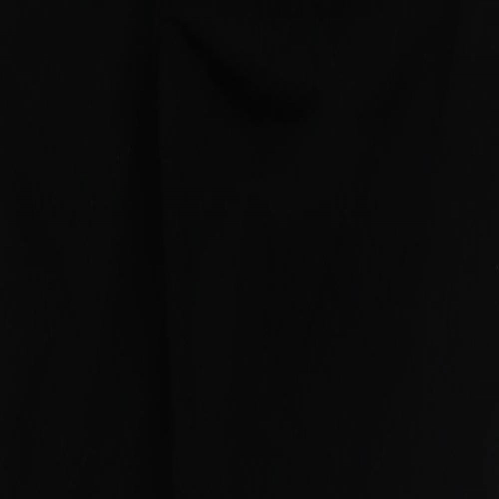 Marks and Spencer Womens Black Cotton Skinny Jeans Size 16 L31 in Regular Button
