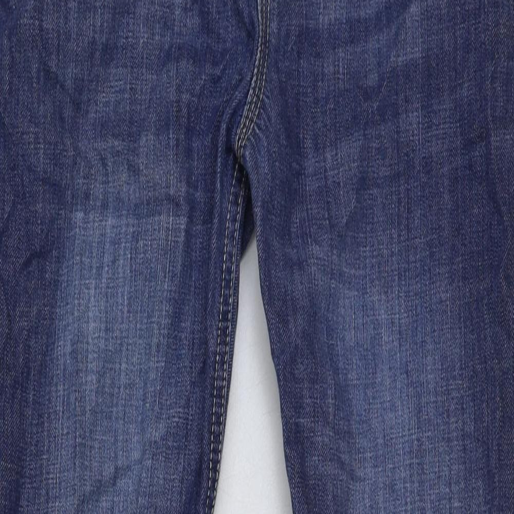 prewor Boys Blue Cotton Straight Jeans Size 10-11 Years Regular Pullover