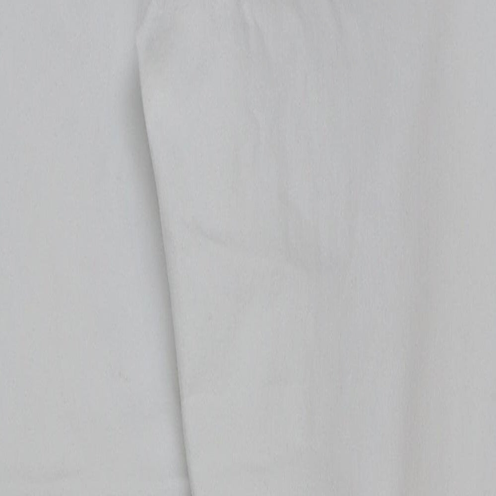 Marks and Spencer Womens White Cotton Jegging Jeans Size 14 L28 in Regular