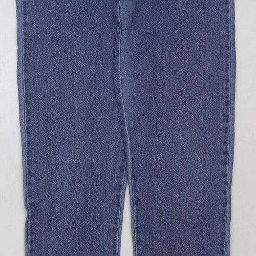 Preworn Womens Blue Cotton Jegging Jeans Size 26 in L28 in Regular