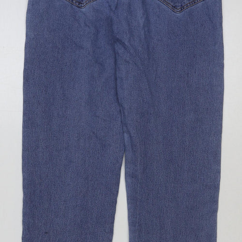 Preworn Womens Blue Cotton Jegging Jeans Size 26 in L28 in Regular