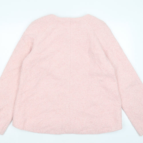 Papaya Womens Pink Jacket Size 16 Zip