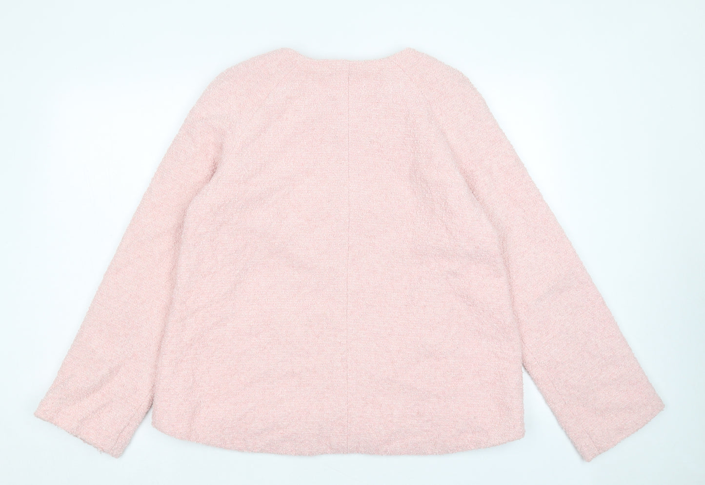 Papaya Womens Pink Jacket Size 16 Zip