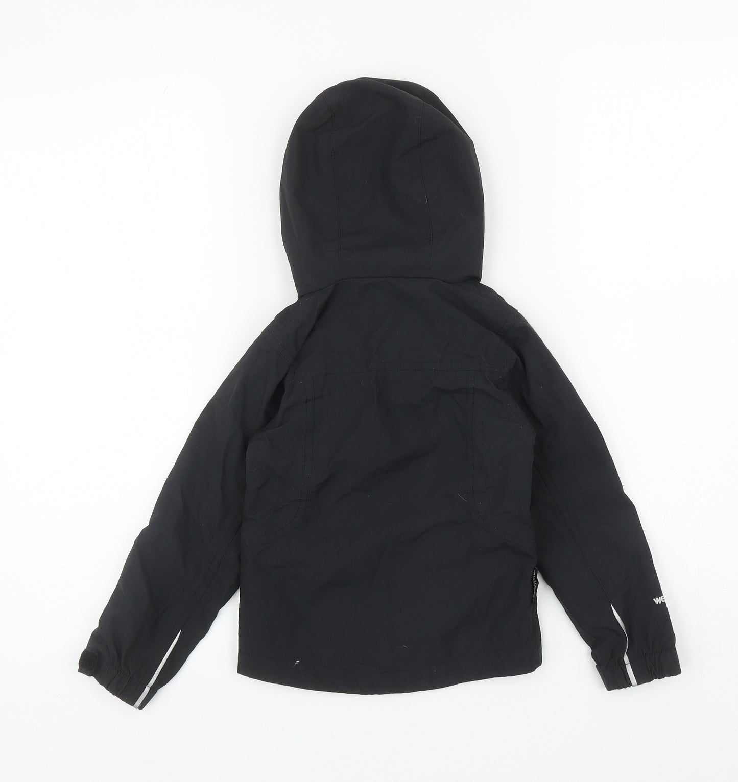 Karrimor Boys Black Basic Coat Coat Size 2-3 Years Hook & Loop