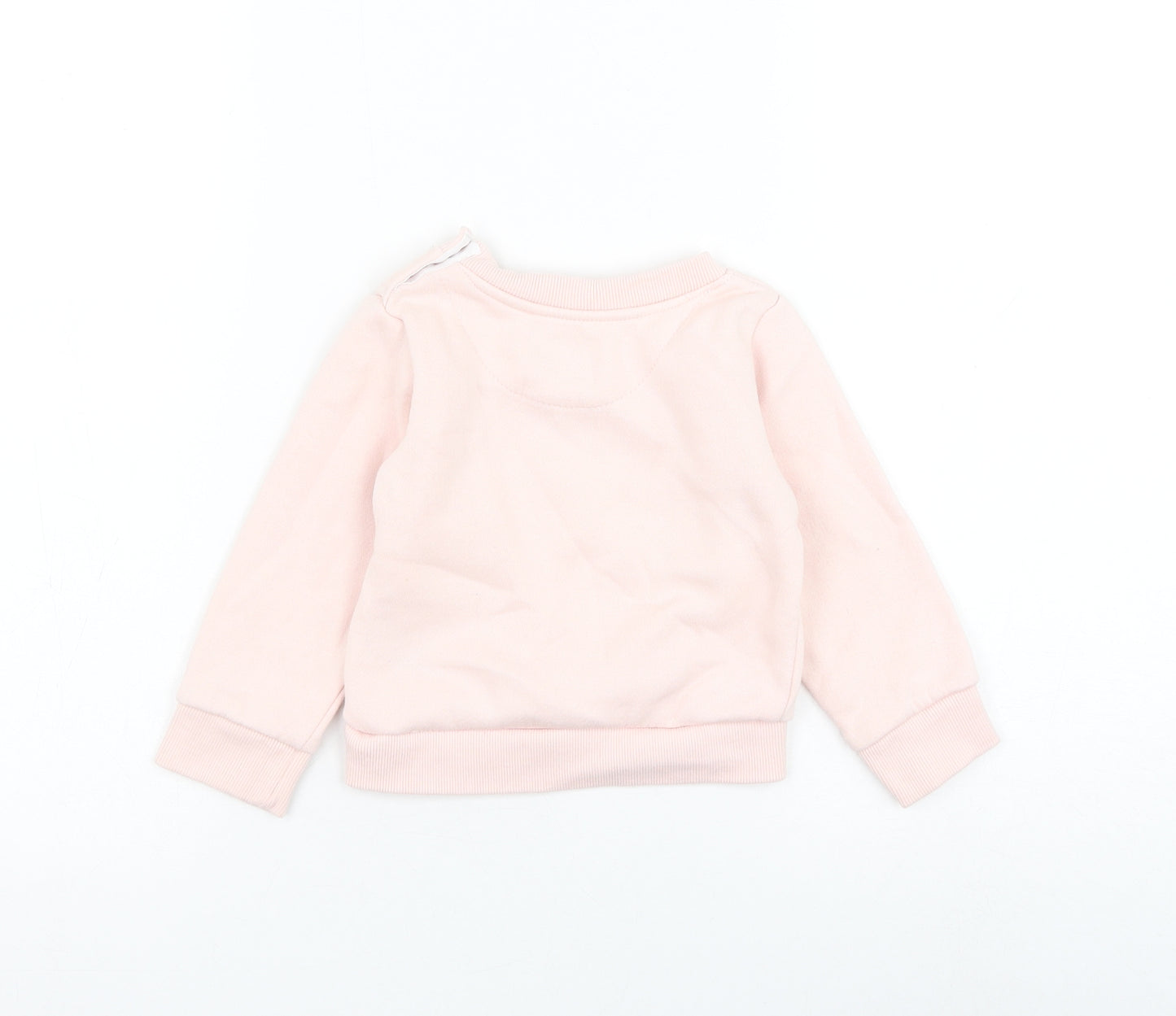 mckenz Girls Pink Polyester Pullover Jumper Size 12-18 Months Pullover