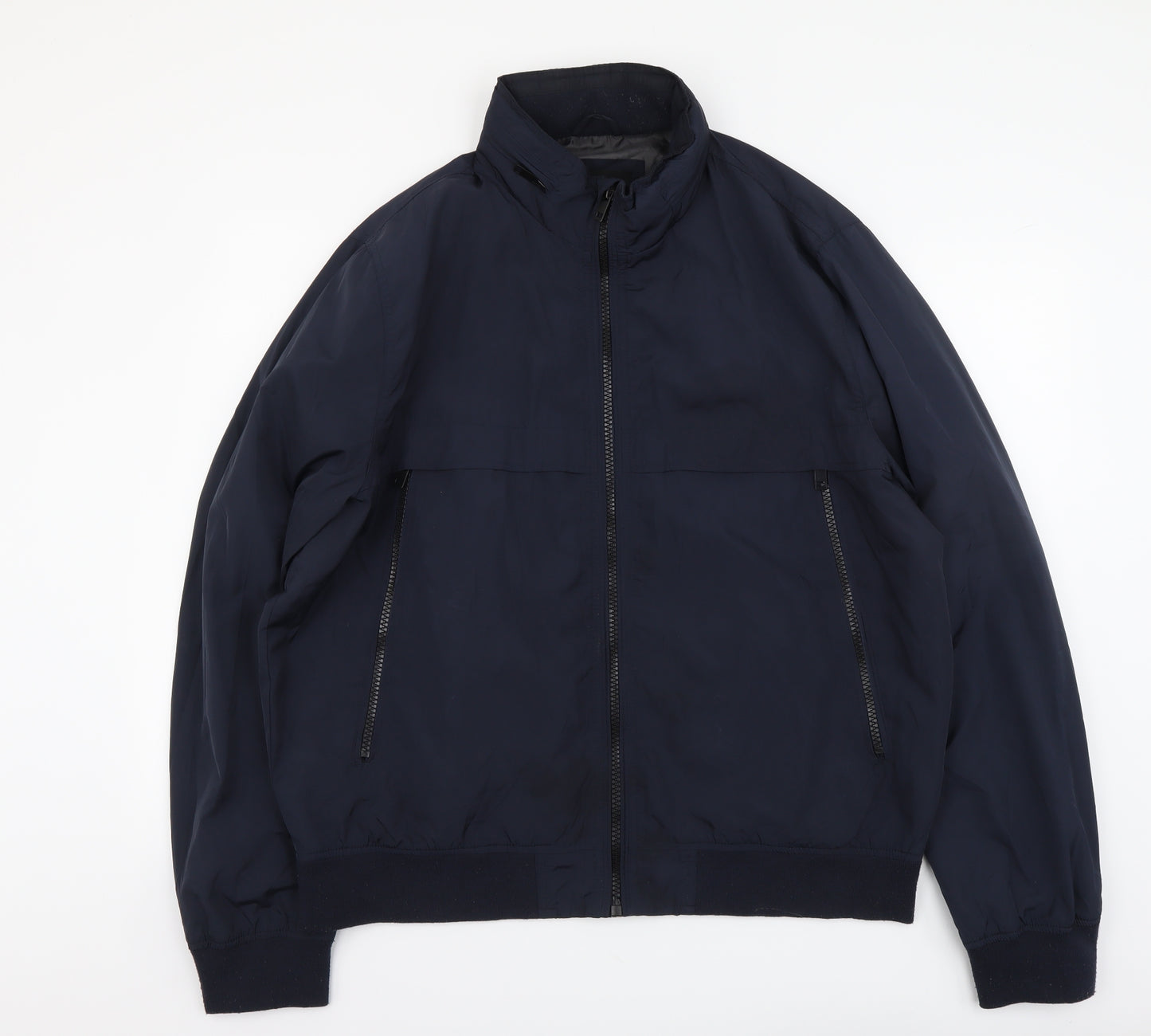 ACW 85 Mens Blue Bomber Jacket Jacket Size 2XL Zip