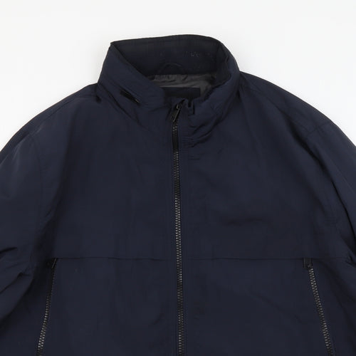 ACW 85 Mens Blue Bomber Jacket Jacket Size 2XL Zip
