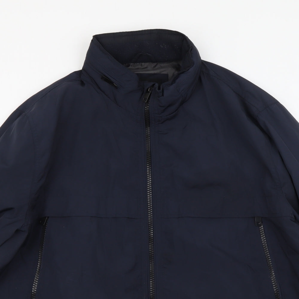 ACW 85 Mens Blue Bomber Jacket Jacket Size 2XL Zip