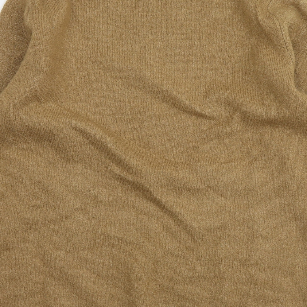 Cotton Traders Womens Multicoloured Round Neck Acrylic Pullover Jumper Size 12