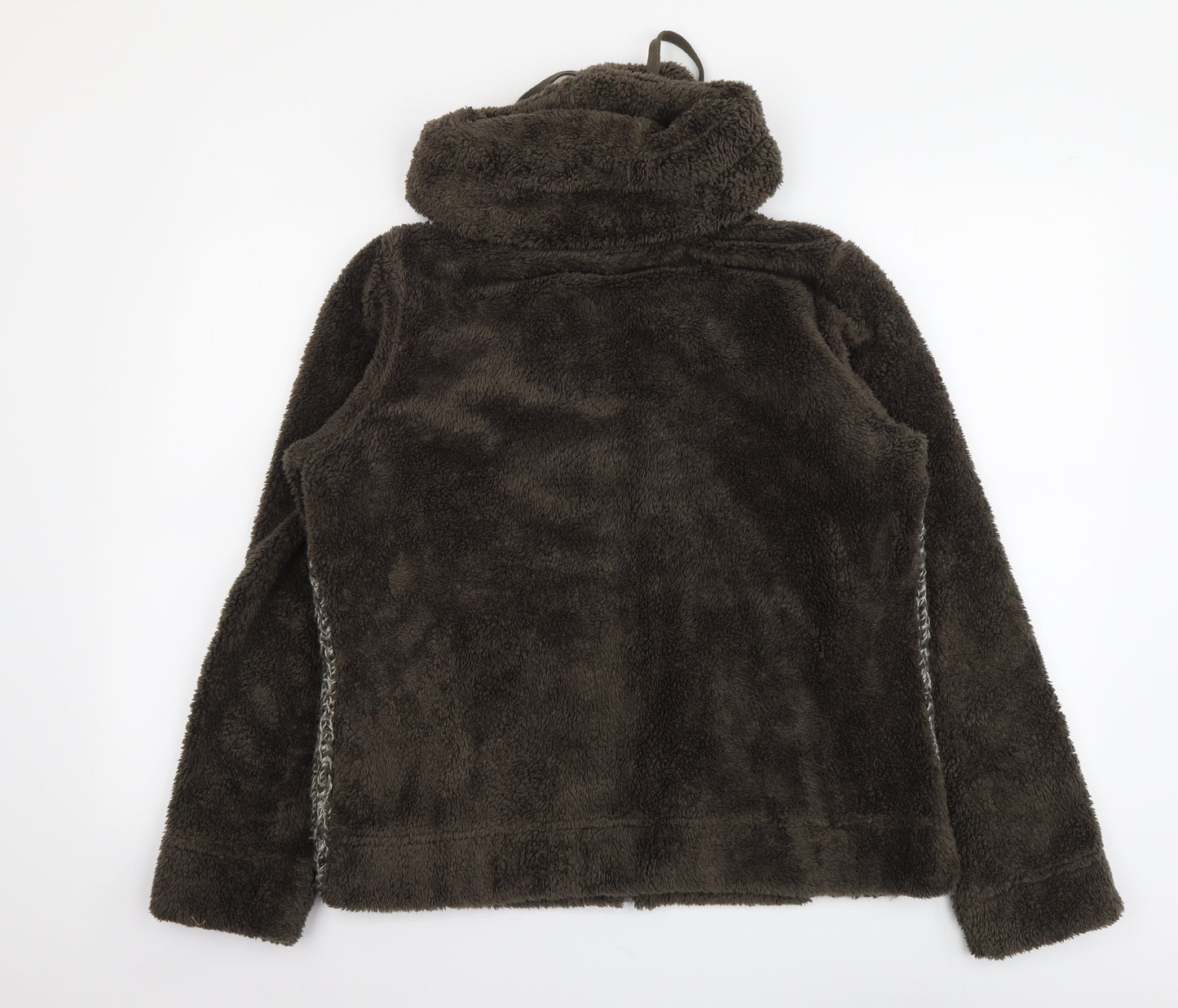 Per Una Womens Green Polyester Full Zip Sweatshirt Size L Zip