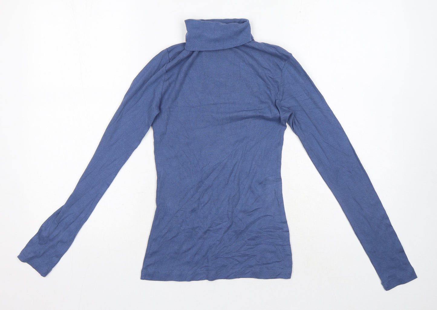 River Island Womens Brown Roll Neck Acrylic Pullover Jumper Size 8