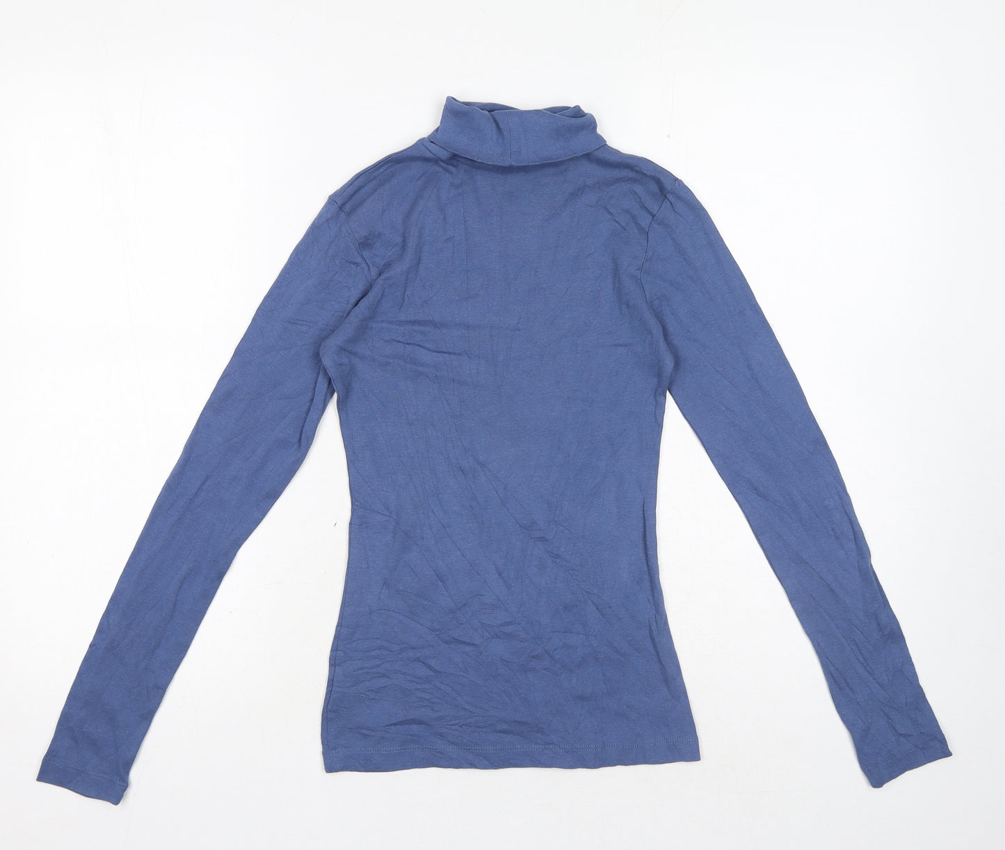 River Island Womens Brown Roll Neck Acrylic Pullover Jumper Size 8