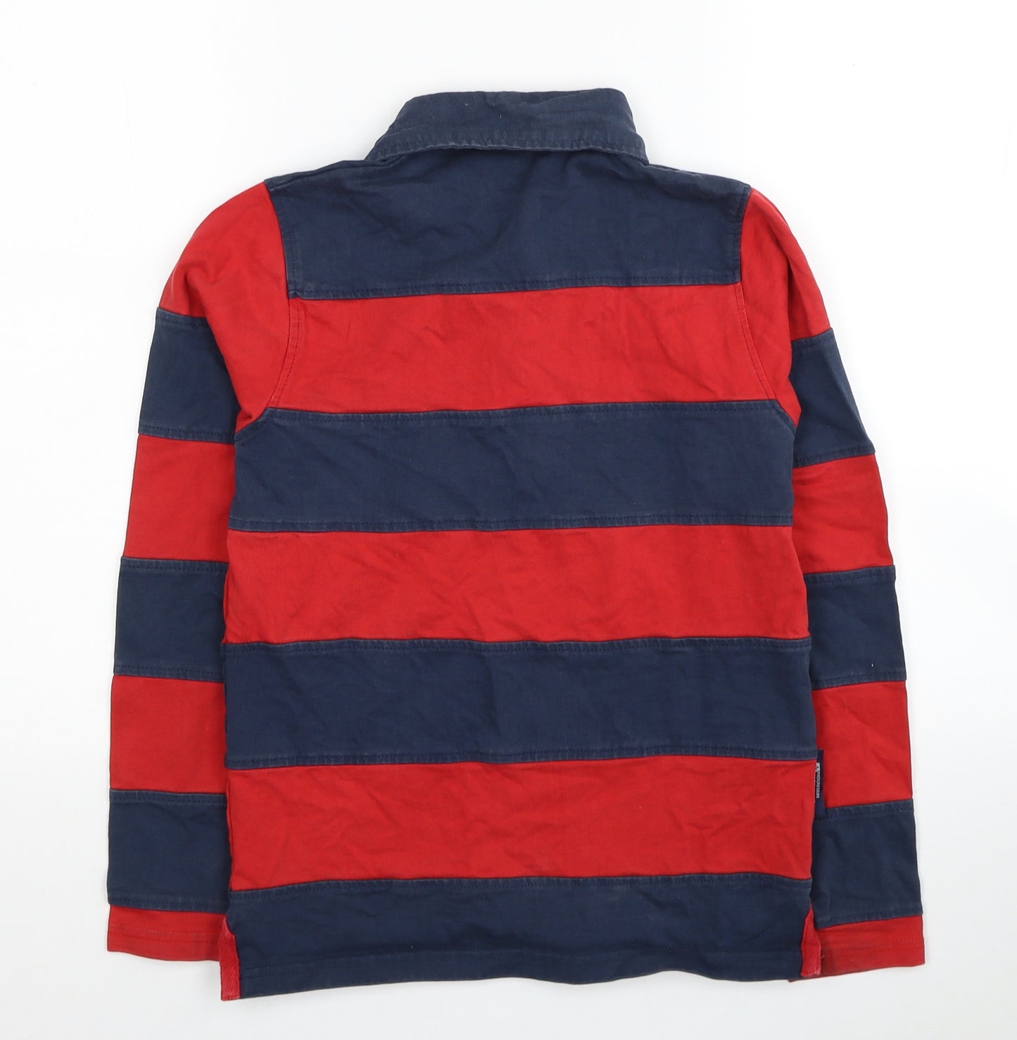Mountain Warehouse Boys Red Striped Cotton Pullover Sweatshirt Size 11-12 Years Pullover