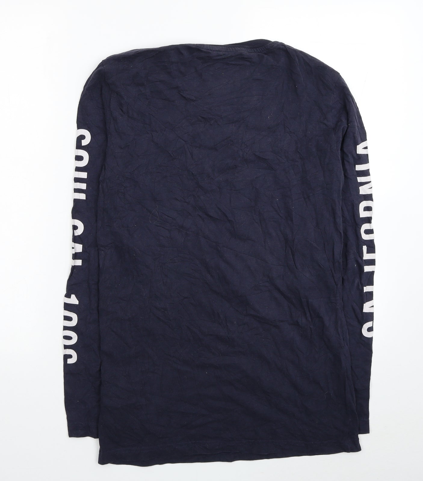 SoulCal&Co Mens Blue Camel Pullover Sweatshirt Size S