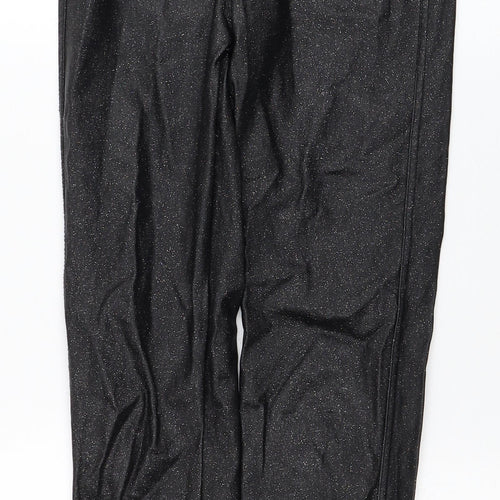 Denim Club Womens Black Cotton Skinny Jeans Size 10 L26 in Regular Zip