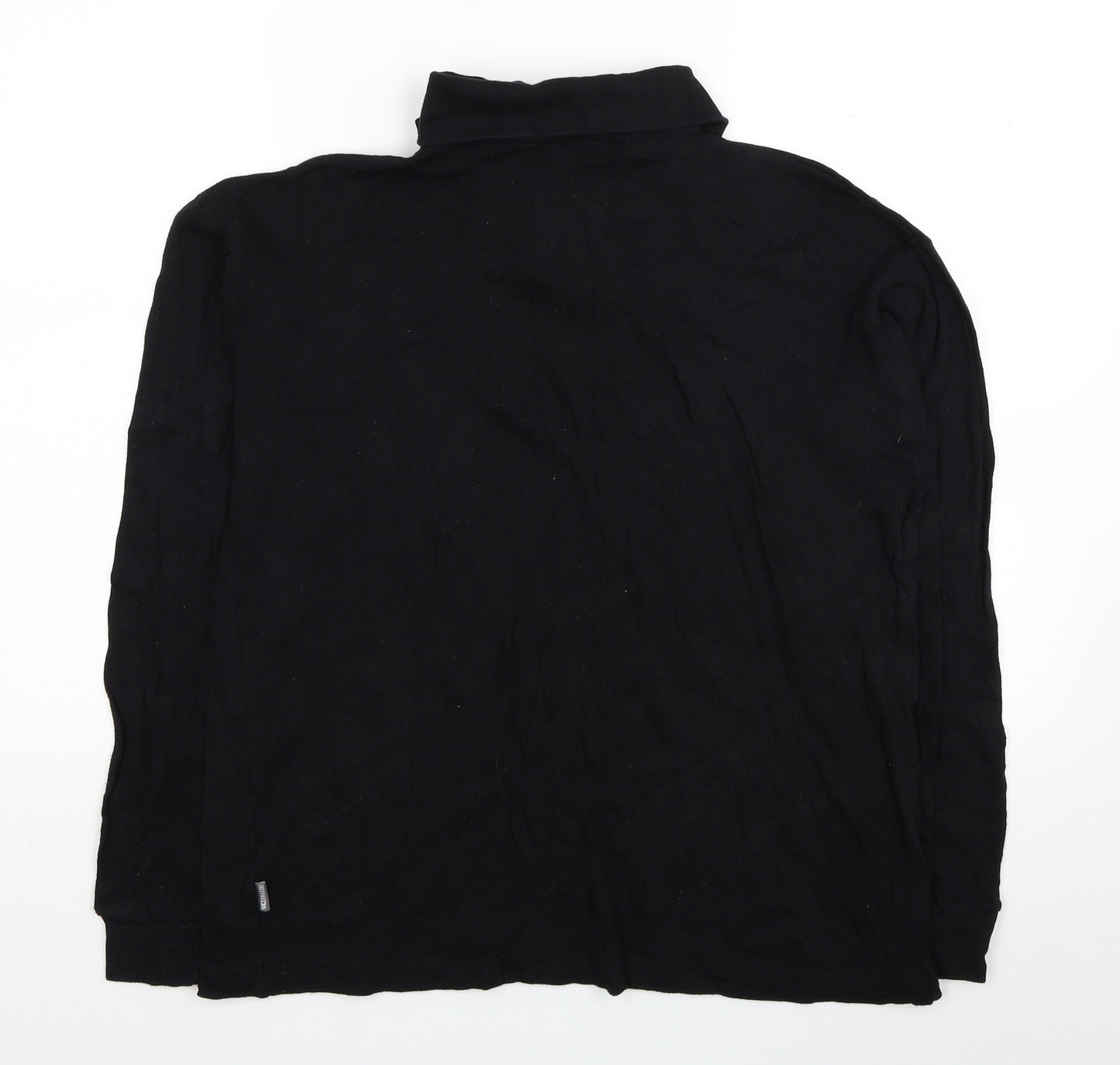 Trespass Mens Black Cotton Pullover Sweatshirt Size M