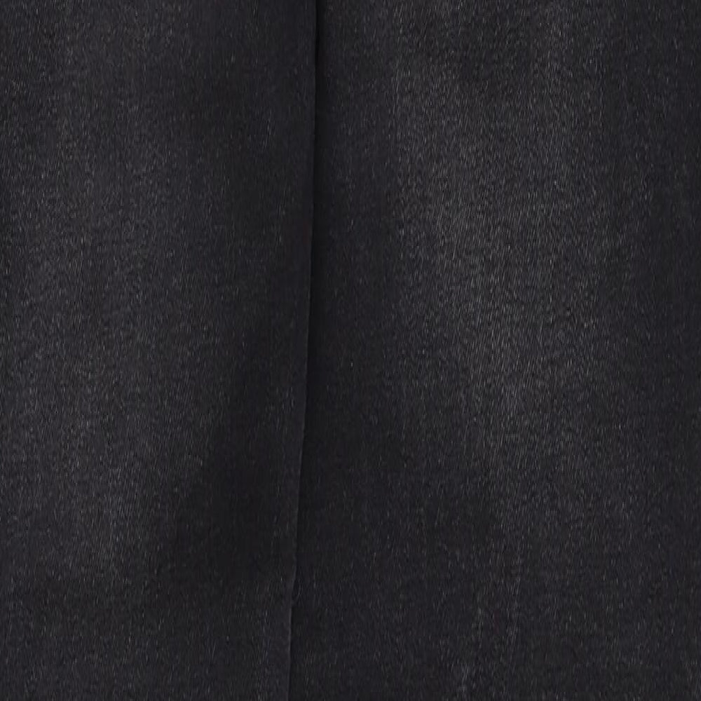 Denim & Co. Mens Black Cotton Skinny Jeans Size 30 L32 in Regular Button