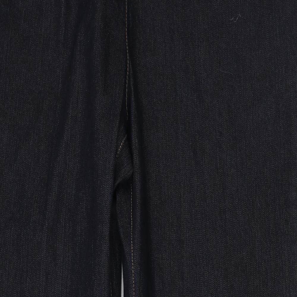 South Womens Blue Polyester Bootcut Jeans Size 20 L33 in Regular Zip