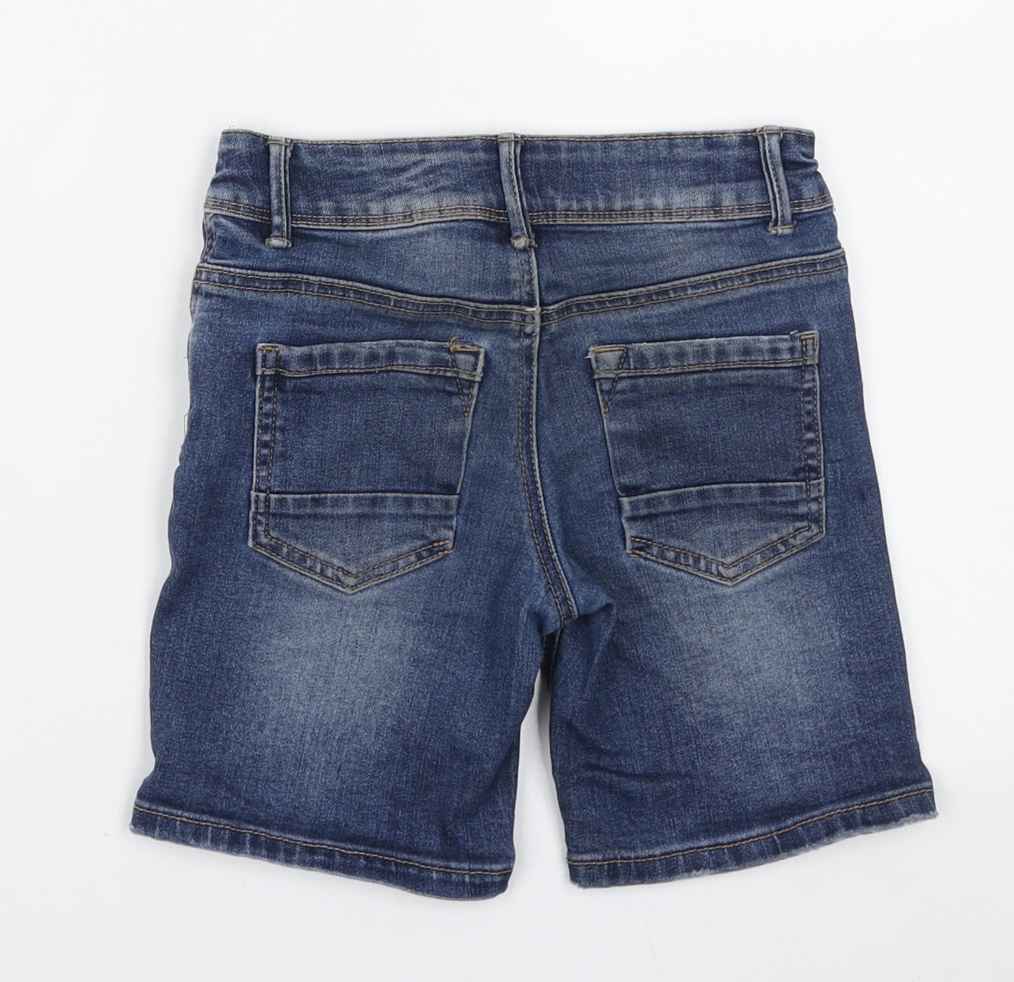 Disney Toy Story Boys Blue Cotton Bermuda Shorts Size 4-5 Years Regular Zip - Toy Story 4