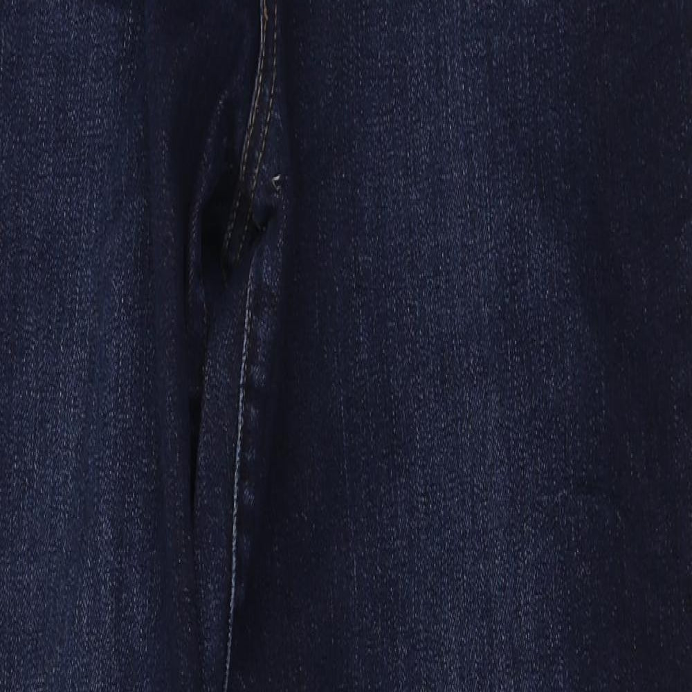 Gap Mens Blue Cotton Straight Jeans Size 33 in L30 in Regular Zip