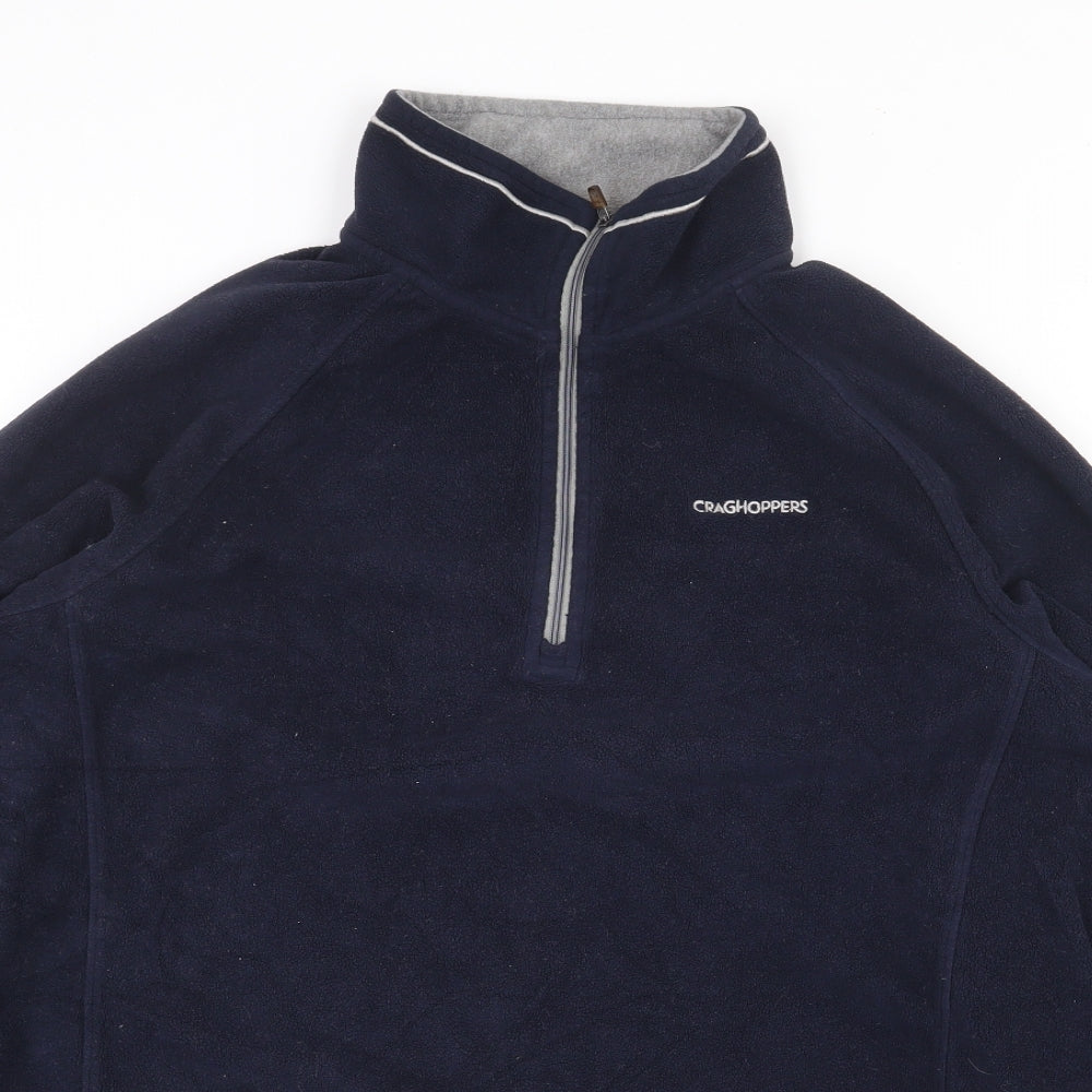 Craghoppers Mens Blue Polyester Pullover Sweatshirt Size L