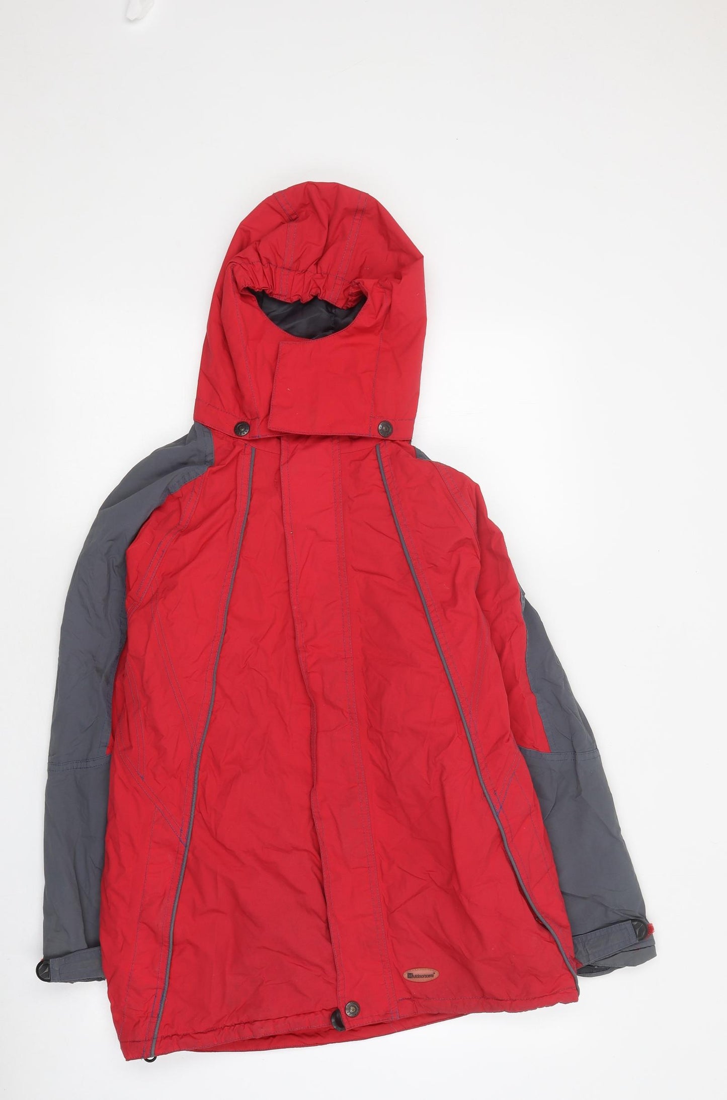 Preworn Boys Red 3-in-1 Jacket Coat Size 11-12 Years Zip