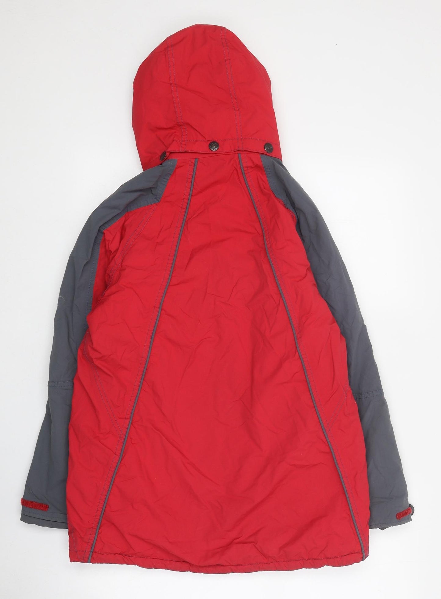 Preworn Boys Red 3-in-1 Jacket Coat Size 11-12 Years Zip