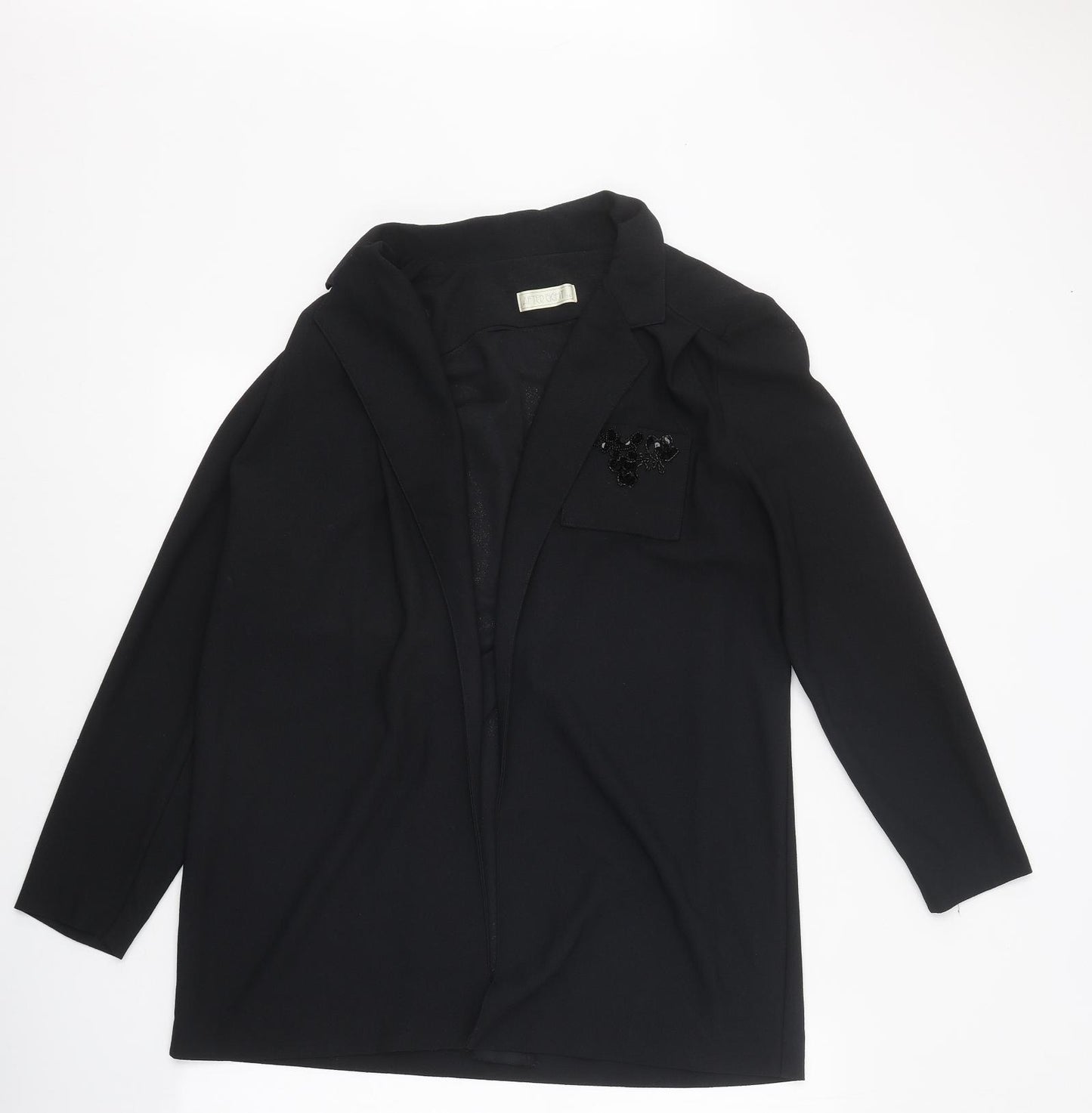 After Eight Womens Black Jacket Blazer Size 14