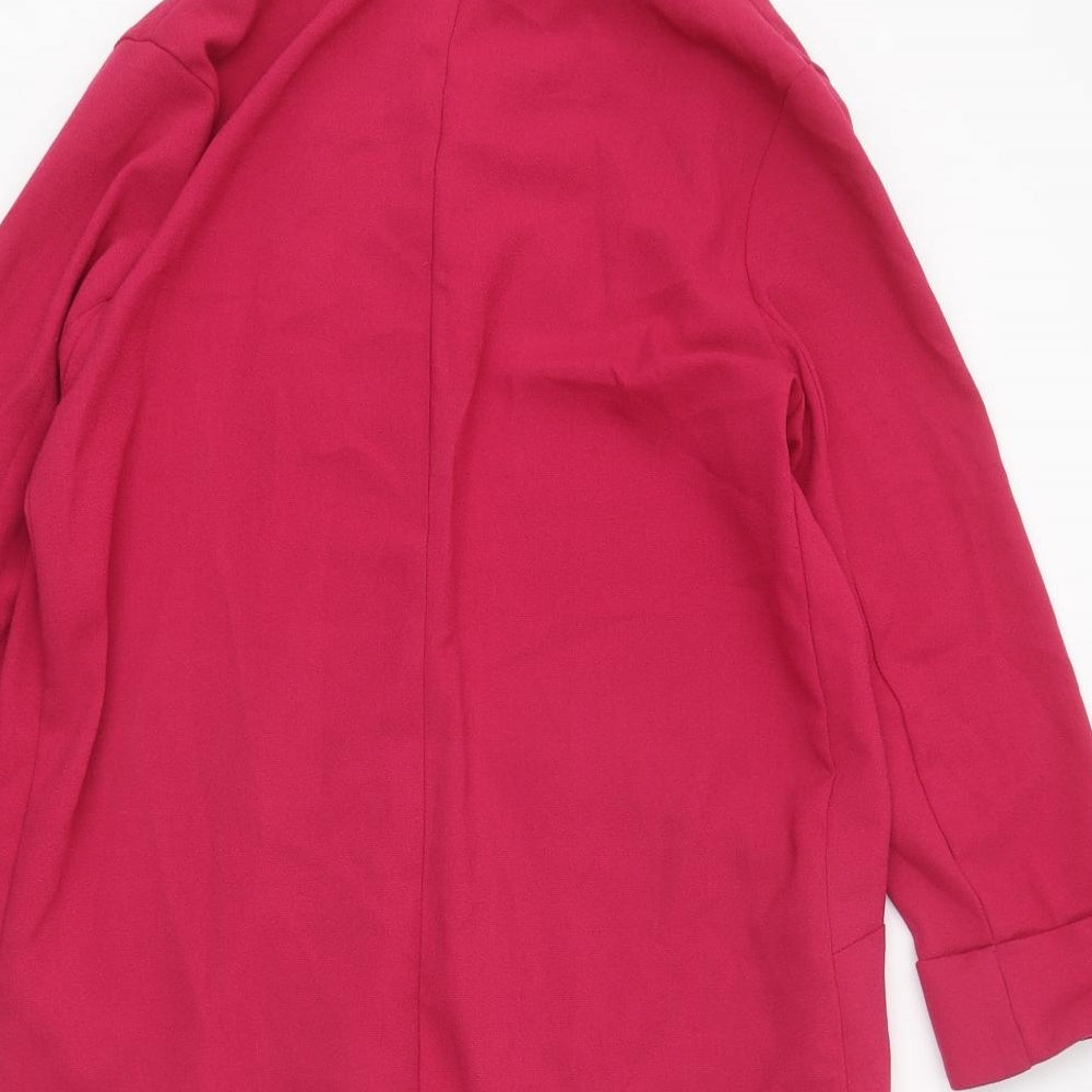 Atmosphere Womens Pink Jacket Blazer Size 10