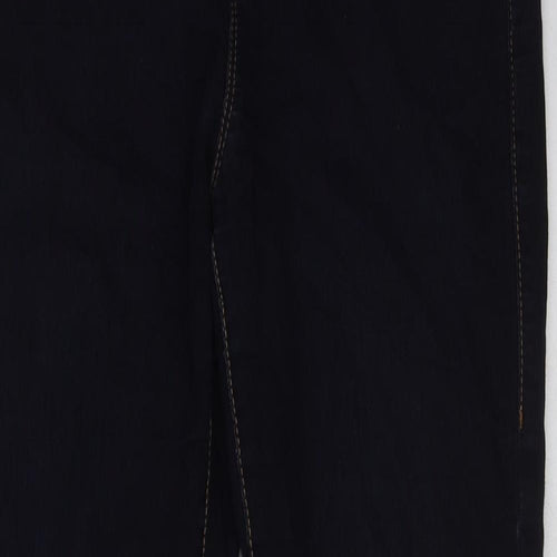 Dorothy Perkins Womens Black Cotton Jegging Jeans Size 8 L29 in Regular
