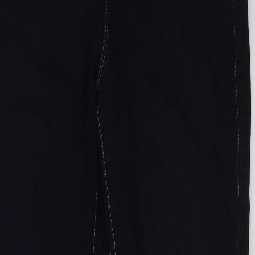 Dorothy Perkins Womens Black Cotton Jegging Jeans Size 8 L29 in Regular