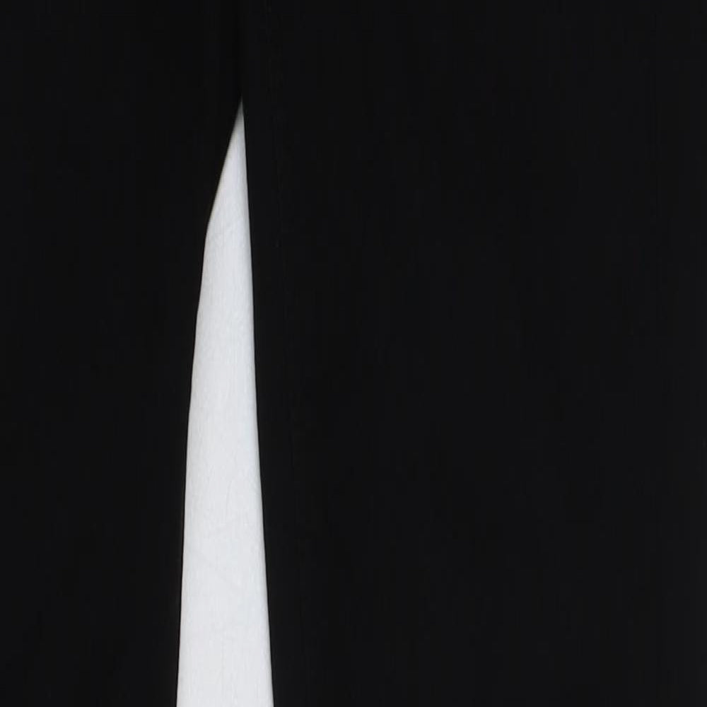 Oasis Womens Black Cotton Skinny Jeans Size 6 L31 in Regular Button