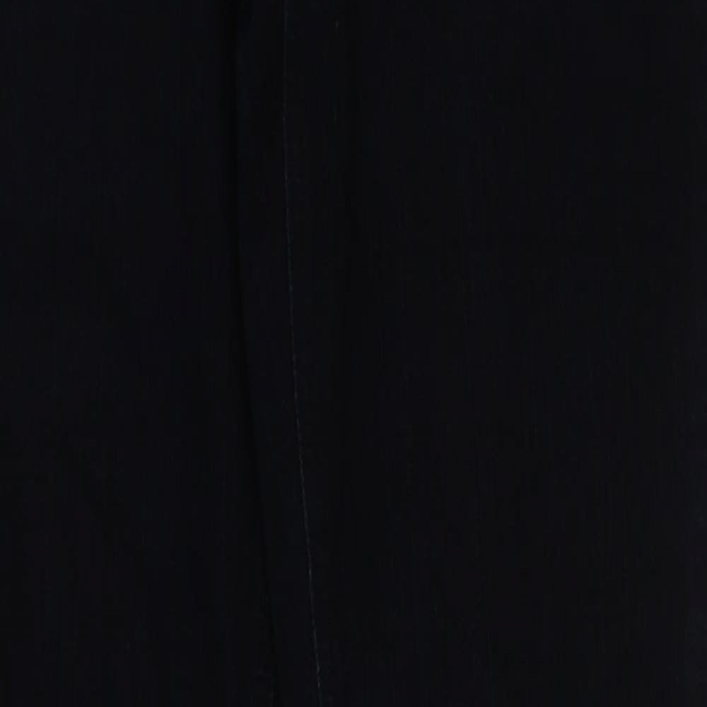 Red Herring Womens Blue Cotton Bootcut Jeans Size 10 L32 in Regular Button