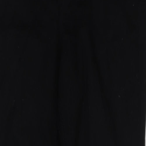 New Look Womens Black Cotton Skinny Jeans Size 12 L28 in Regular